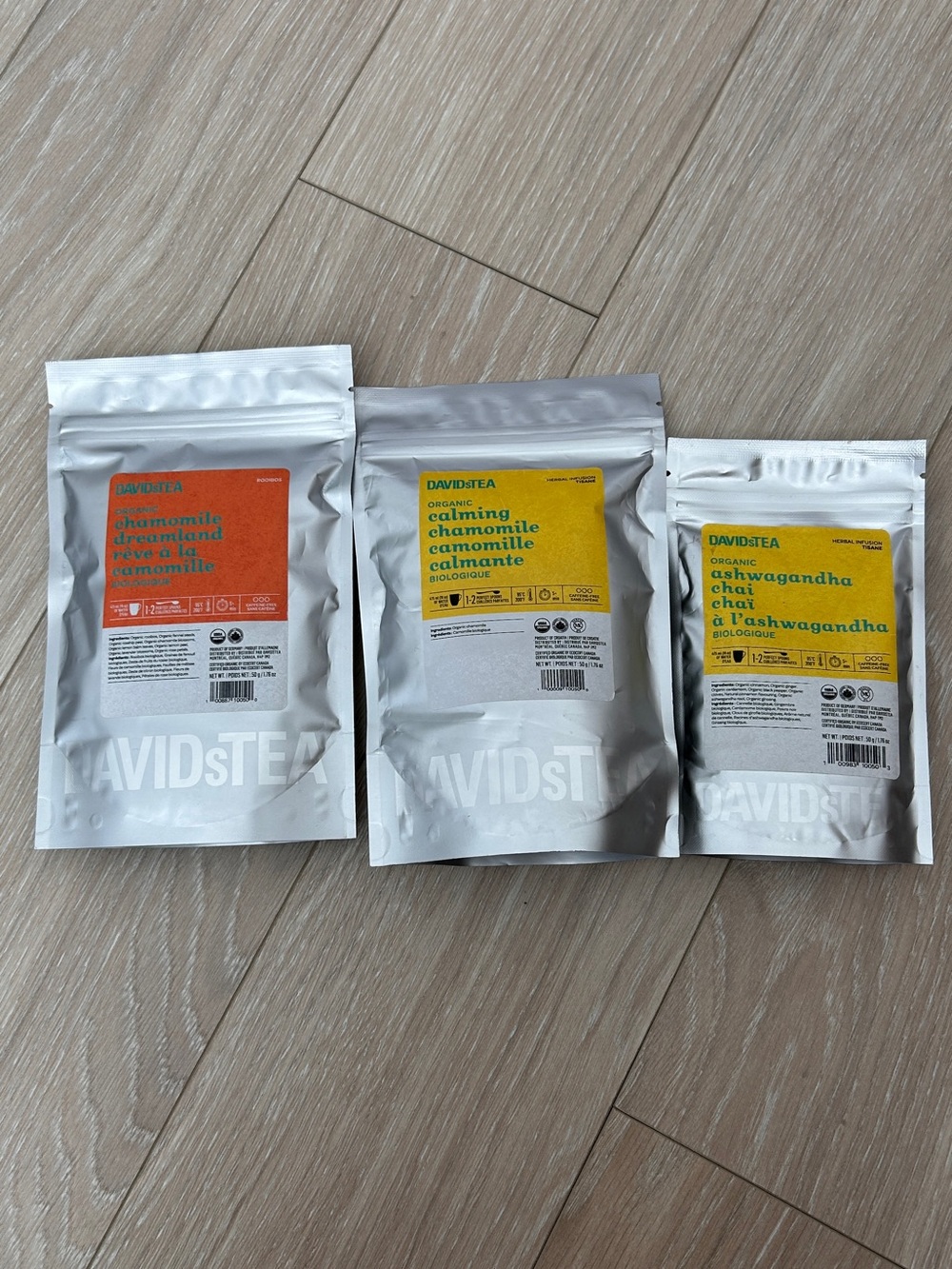 David’s Tea Organic Loose Leaf Bundle